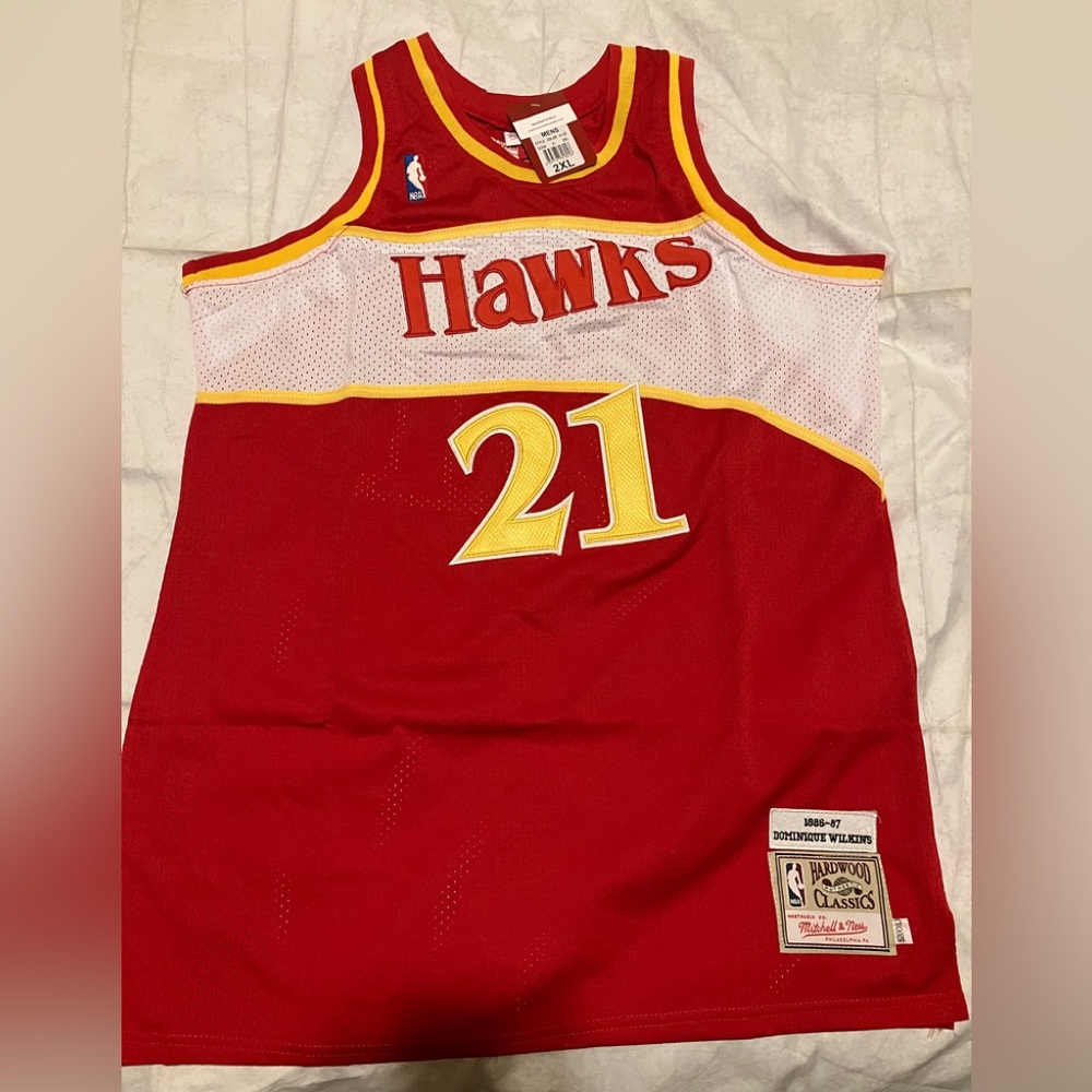 Retro 1987 Atlanta Hawks Jersey